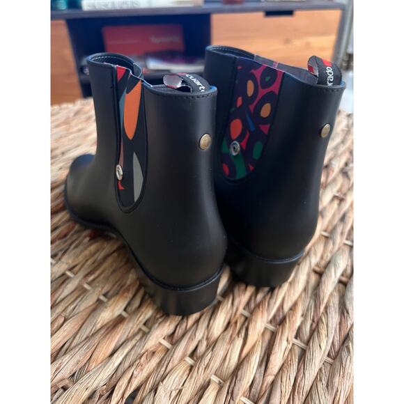 Cuarto Colorado Rain Boots Made in Argentina, Sz 8 - Picture 7 of 8